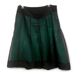 Karen Millen Green Knee-Length Skirt